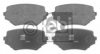 FEBI BILSTEIN 16647 Brake Pad Set, disc brake